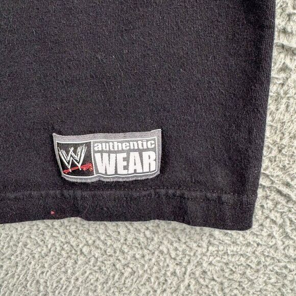 WWE Wrestling Roman Reigns T-Shirt Mens Large Black Tee One‎ Versus All WWF - Picture 4 of 12